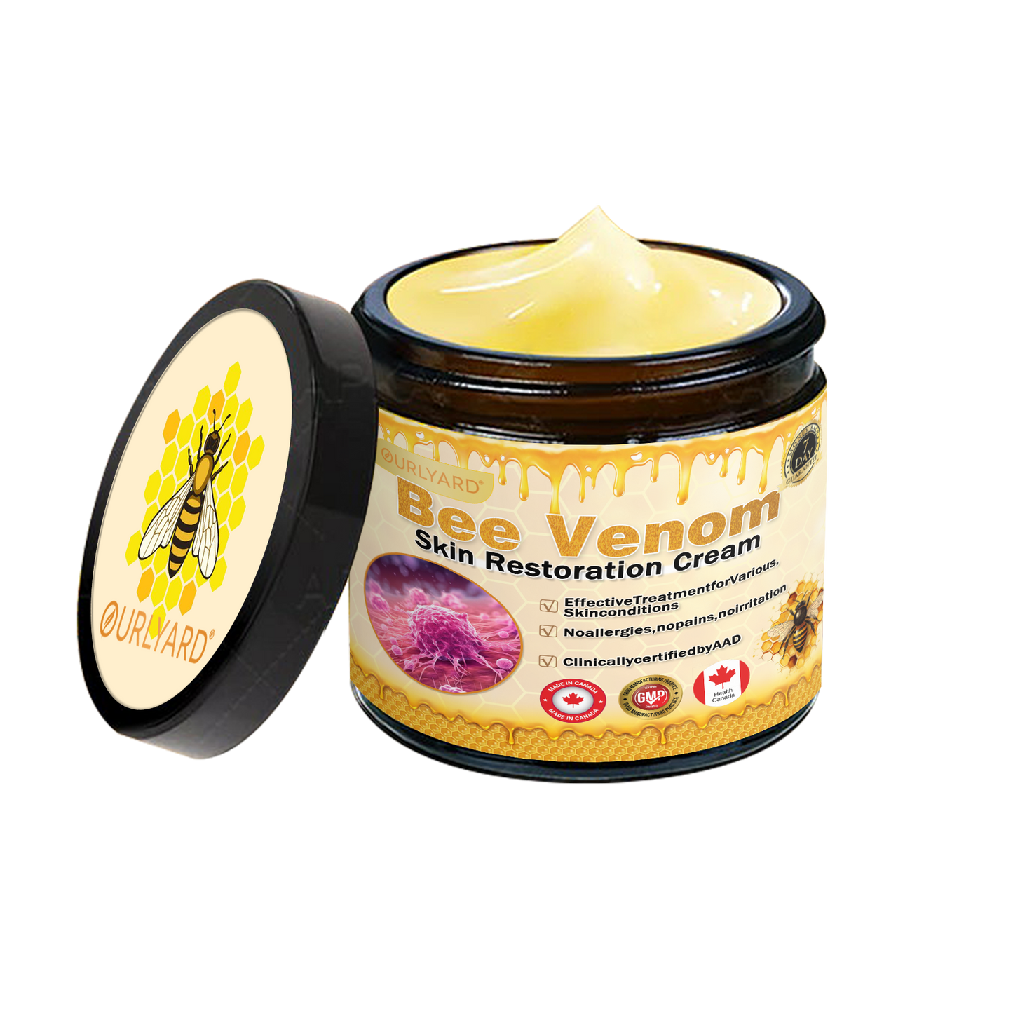 🍟Ourlyard® Bee venom Pro Comprehensive Cream — 🔥Limited Time 80% OFF🔥
